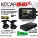 Kit vidéosurveillance anti vandalisme véhicule auto moto avec 2 caméra HD longue autonomie mémoire 128 Go