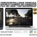 Kit vidéosurveillance anti vandalisme véhicule auto moto avec 2 caméra HD longue autonomie mémoire 128 Go
