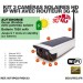 Kit 3 caméras solaires 3G 4G IP / WiFi extérieures HD 1080P 32Go