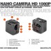 Kit mini caméra HD 1080P caracteristiques