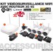 Kit de vidéosurveillance 3G 4G