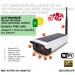 Kit vidéosurveillance 3G 4G autonome solaire avec 2 caméras solaires Wi-Fi HD 1080P