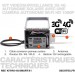 Kit vidéosurveillance 3G 4G autonome solaire avec 1 smart caméra Wi-Fi HD 1080P