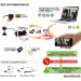 Micro caméra 4G Waterproof capteur pinhole HD 1080P, enregistrement sur carte MicroSD, accès sur smartphone, tablette et PC / MAC