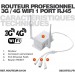 Routeur professionnel GSM 3G / 4G connexion Wi-Fi et 1 port Ethernet