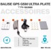 Balise GPS / GSM ultra plate type carte de credit / Accessoire