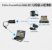 USB-HDMI - Branchement